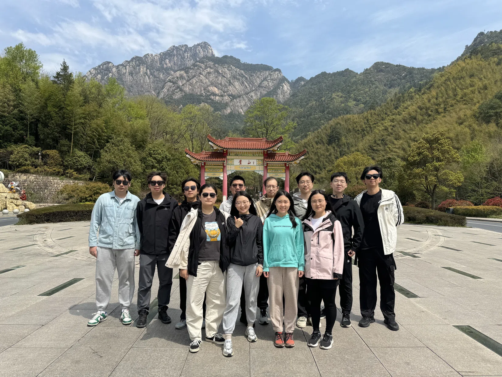 课题组团队合影